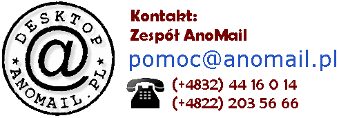 Kontakt pomoc techniczna Anomail