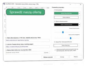 Generator przycisków akcji CTA