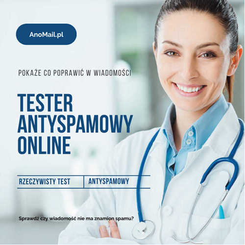 Tester antyspamowy online Mail-Tester