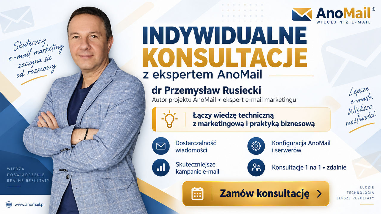 Indywidualne konsultacje eksperckie 1:1 u dra Przemysława Rusieckiego
