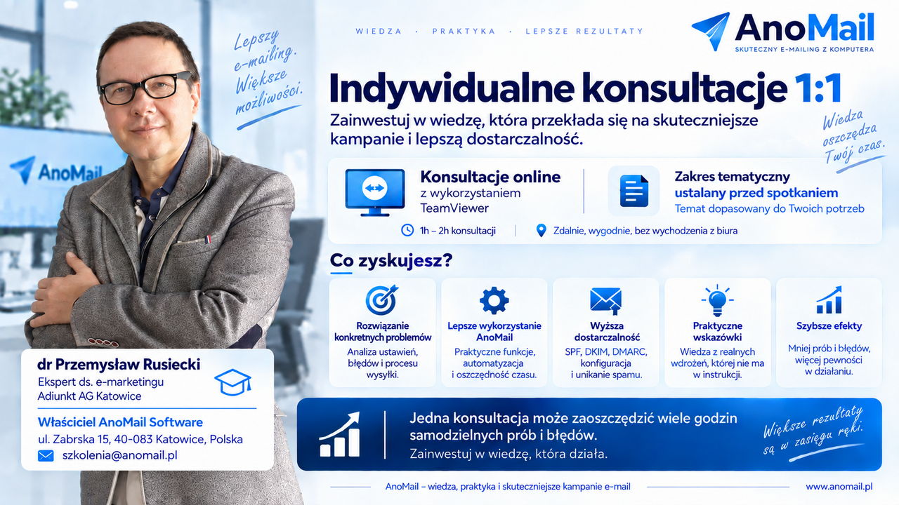 Indywidualne konsultacje eksperckie 1:1 u dra Przemysława Rusieckiego