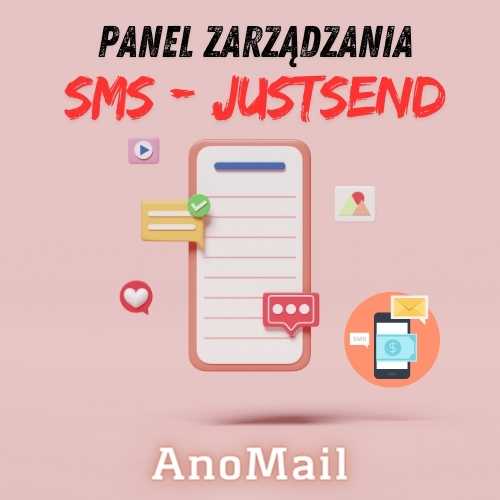 Panel zarządzania usługą SMS (JustSend)