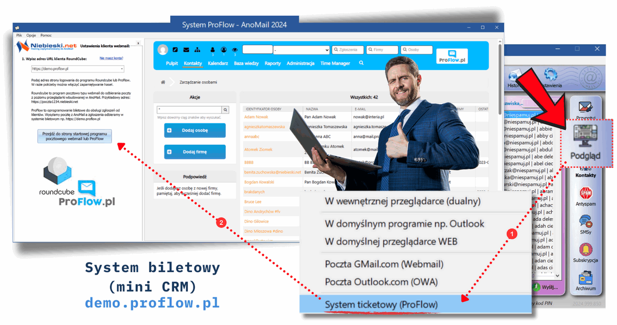 Integracja AnoMail z Proflow