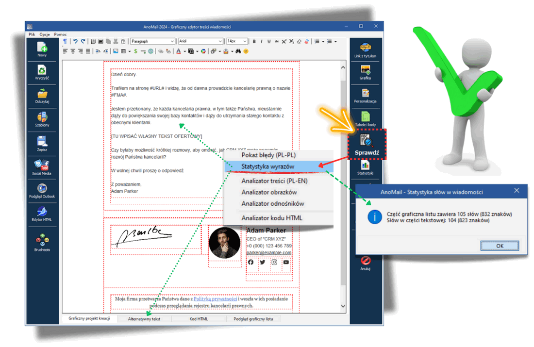 Jak długi powinien być cold email?