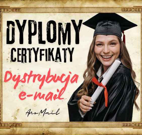 Dystrybucja dyplomy i certyfikaty