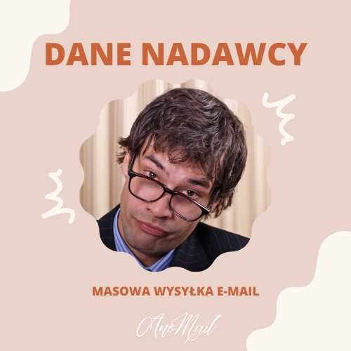 Dane nadawcy mailingu