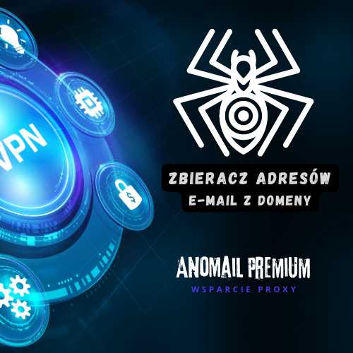 Zbieracz adresów e-mail przez proxy