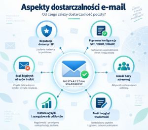 Aspekty techniczne dot. dostarczalności poczty e-mail