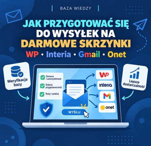 Jak przygotować masową wysyłkę do darmowych dostawców poczty?